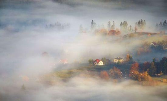 雾不和霾在一起其实很美 雾不和霾在一起其实很美