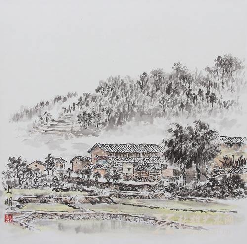 陈火明作品《阳春三月》 陈火明作品《阳春三月》