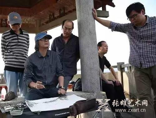 “丹霞流韵”福建省美协山水画艺委会龙虎山-篁岭写生作品展14日开展