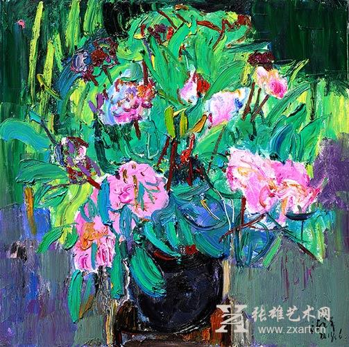 张立平作品《夏园》