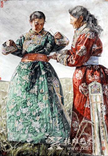 任继革作品《母亲的爱》