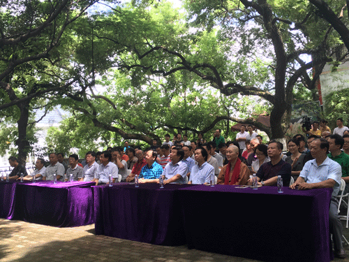 “《素心朗怀》——当代书画艺术家邀请展”开幕现场 “《素心朗怀》——当代书画艺术家邀请展”开幕现场