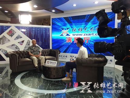 张雄艺术网采访日本艺术家高山登先生