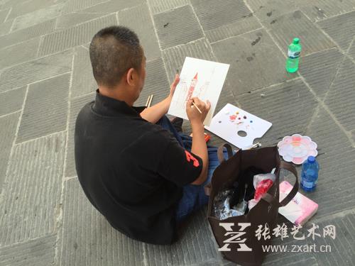 黄大刀随厦门美协意大利文化之旅