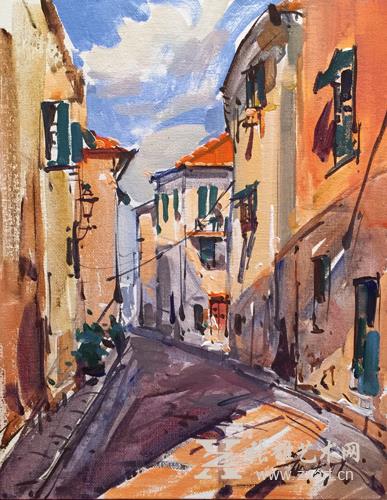 黄大刀写生作品 黄大刀写生作品